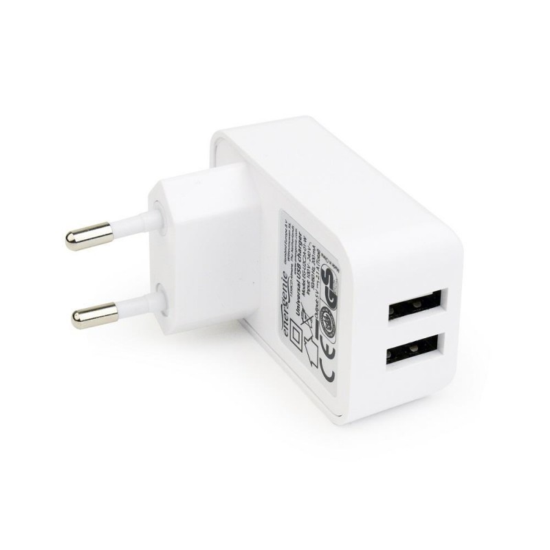 Белая зарядка. Universal USB Charger - Gembird EG-u2c2a-01, 2x USB - 5v/2.1a, input: 110/240v, Black. Зарядник itova. GMB EG-u2c2a-02.