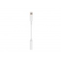 LIGHTNING TO STEREO 3.5 MM AUDIO ADAPTER CABLE, WHITE