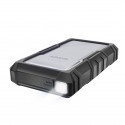 ADATA D6750 Power Bank 16750mAh, LED flashlight, silver