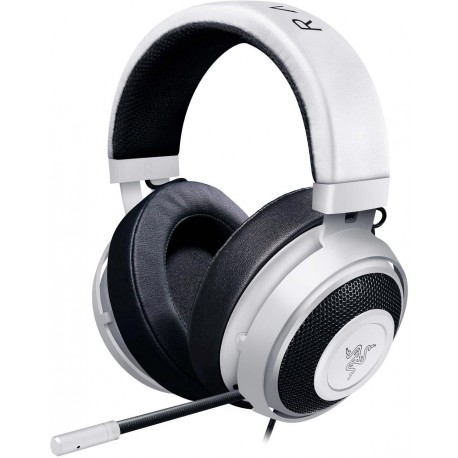 Razer headset Kraken Pro V2 Oval, white - Headphones - Photopoint