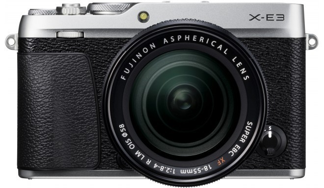 Fujifilm X-E3 + 18-55 мм Kit, серебряный