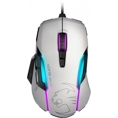 Roccat hiir Kone Aimo RGBA, valge (ROC-11-815-WE)