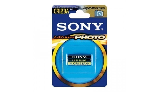 Sony battery CR123A Lithium