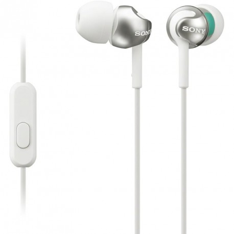 Kõrvaklapid Sony, in-ear+mikr. valge