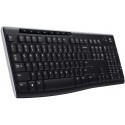 Logitech keyboard K270 Wireless, black