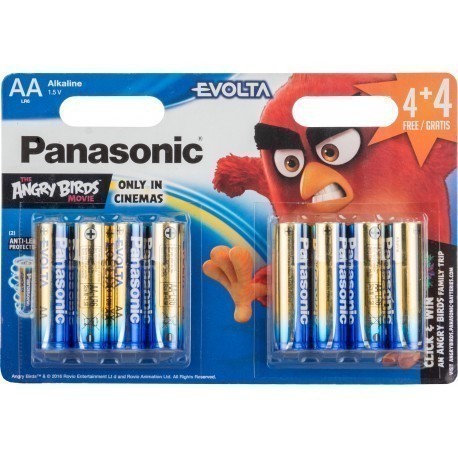 Panasonic Evolta батарейка LR6EGE/8B (4+4) AB