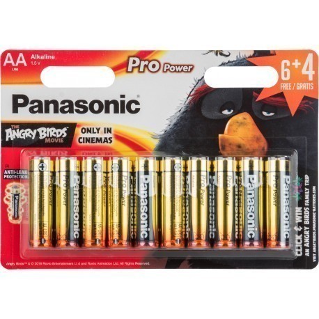 Panasonic Pro Power battery LR6PPG/10B (6+4) AB