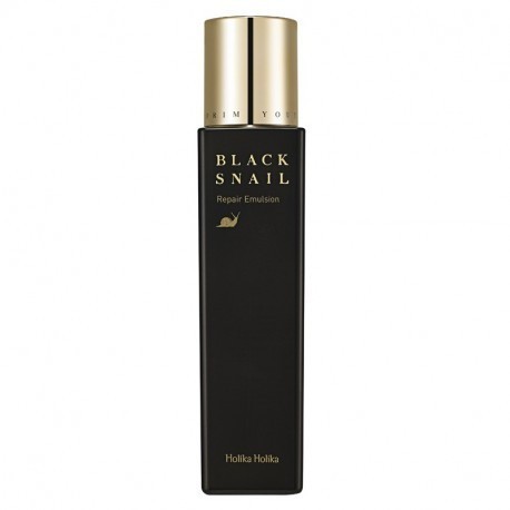 Holika Holika Taastav emulsioon musta teo limaga Prime Youth Black Snail Repair Emulsion