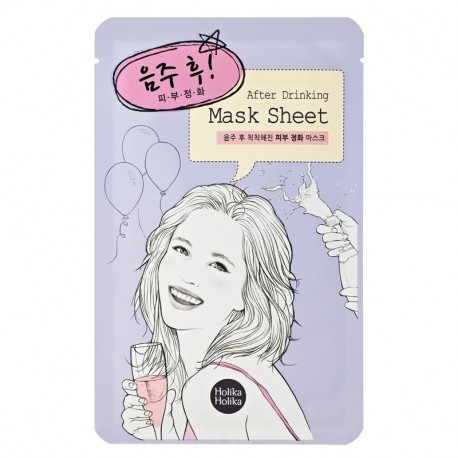 Holika Holika Маска тканевая After Mask Sheet - After Drinking