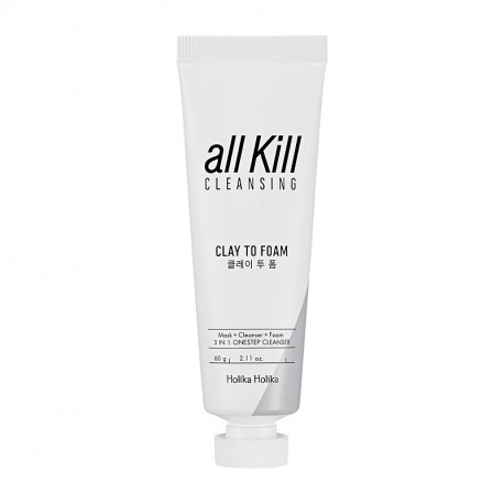 Holika Holika All Kill Cleansing Clay To Foam