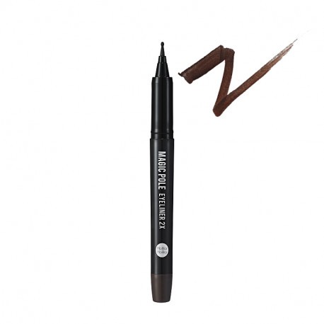 Holika Holika Подводка для глаз Magic Pole Eyeliner 2X 02 Brown
