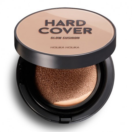 Holika Holika Тональный крем с эффектом сияния Hard Cover Glow Cushion Set 02 Petal