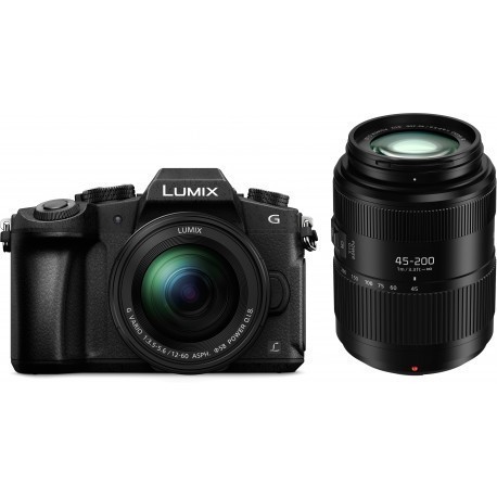 Panasonic Lumix DMC-G80 + 12-60mm + 45-200mm Kit