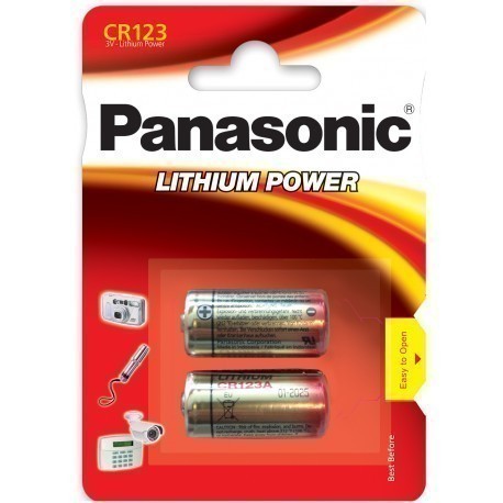 Panasonic patarei CR123AL/2B