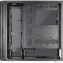 PC case ATX without PSU Aerocool QUARTZ PRO Tempered Glass, USB3.0
