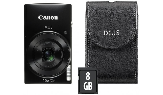 Canon IXUS 190 Kit, black