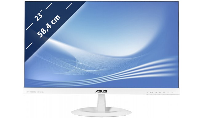 Asus monitor 23" FullHD LED VX239H-W, white