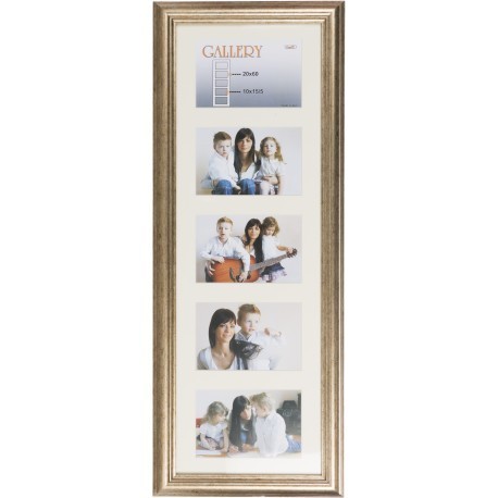 Pildiraam Ema Gallery 20x60/5/10x15, pronks (VF3968)