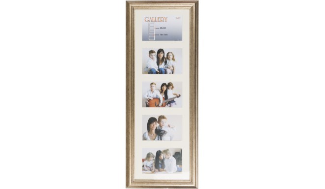 Pildiraam Ema Gallery 20x60/5/10x15, pronks (VF3968)