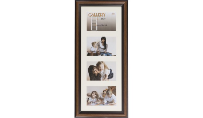 Pildiraam Ema Gallery 20x50/4/10x15, pruun (VF3969)