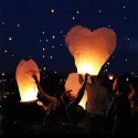 Heart Shaped Sky Lantern