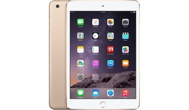 Apple iPad Mini 3 16GB WiFi + 4G A1600, золотистый