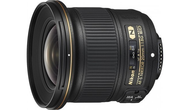 Nikon AF-S Nikkor 20mm f/1.8G ED objektiiv