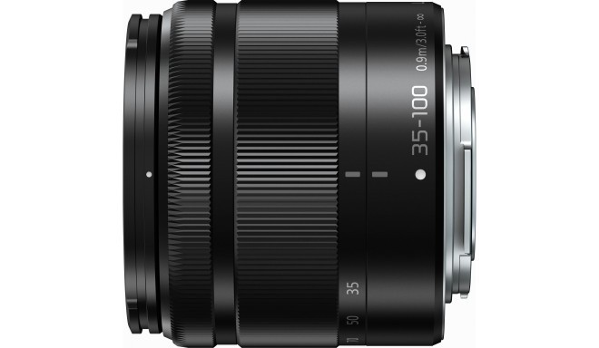 Panasonic Lumix G Vario 35-100mm f/4.0-5.6 ASPH MEGA O.I.S objektiiv, must