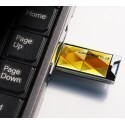 Silicon Power 4GB USB 2.0 Touch 850, Amber