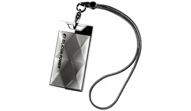 Silicon Power flash drive 4GB USB 2.0 Touch 850, titanium