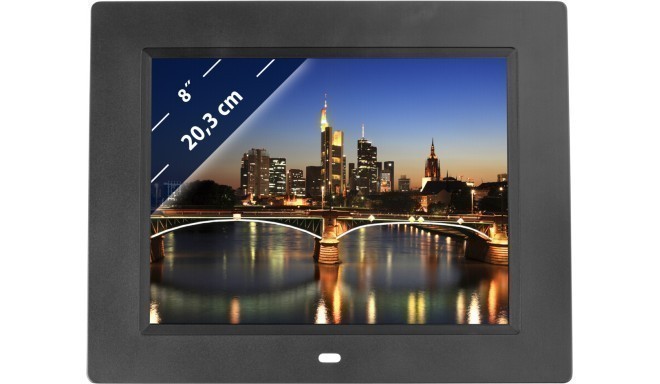 Braun digitālais fotorāmis 850 8", melns