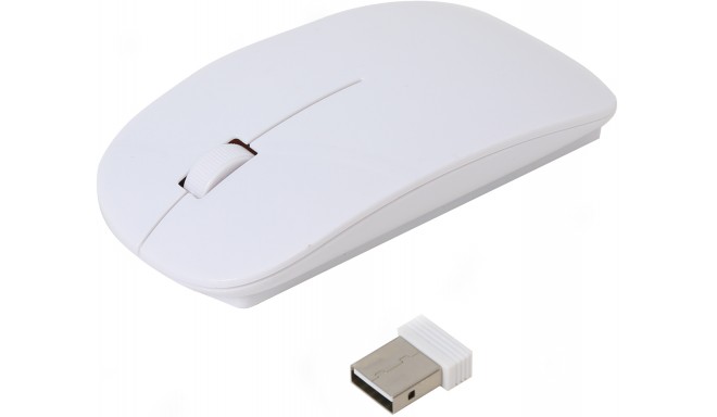 Omega мышка OM-414 Wireless, белый