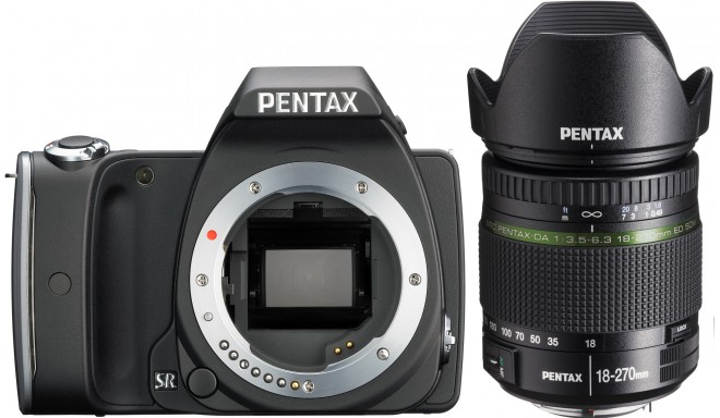 Pentax K-S1 + 18-270mm, black