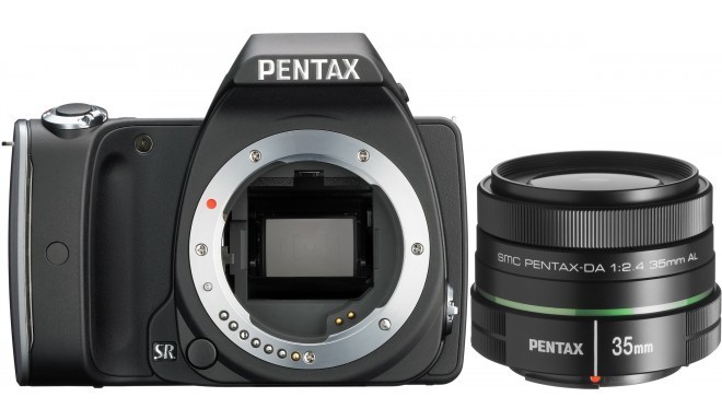 Pentax K-S1 + Pentax 35mm f/2.4, melns