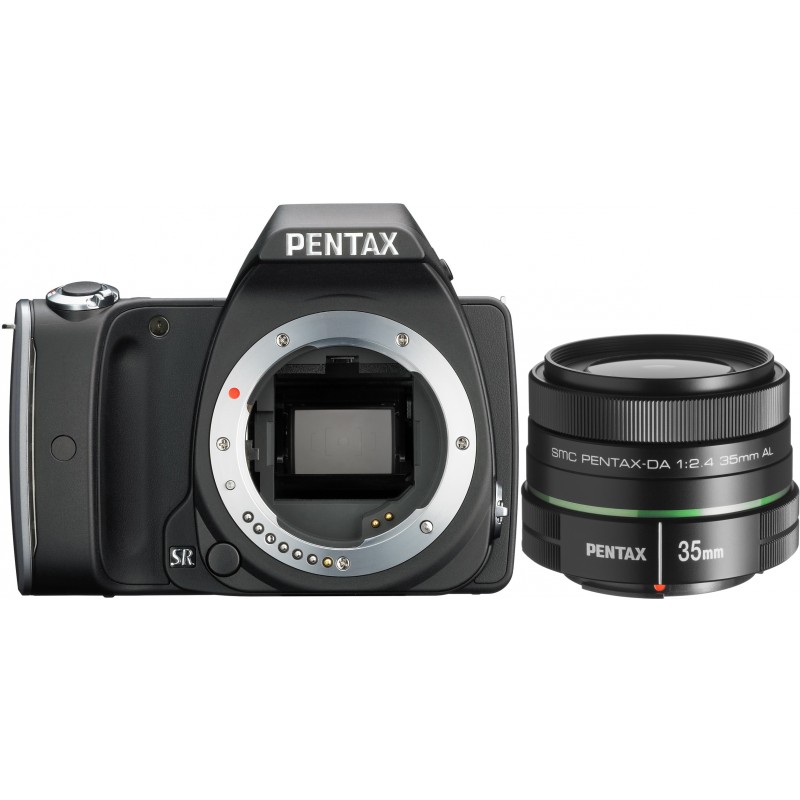 Pentax K-S1 + Pentax DA 35мм f/2.4, чёрный
