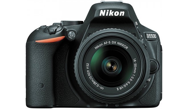 Nikon D5500 + 18-55 VR II Kit, black - DSLRs - Photopoint