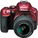 Nikon D5500 + 18-55mm VR II Kit, red