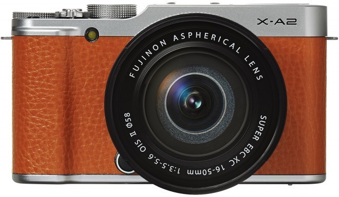 Fujifilm X-A2 + 16-50mm komplekts, brūns