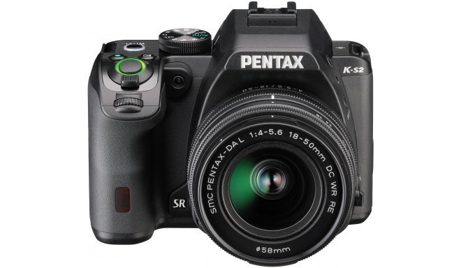 Pentax K-S2 + 18-50mm WR Kit, black