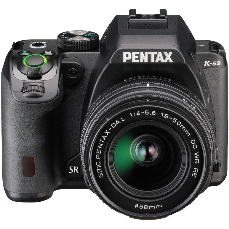 Pentax K-S2 + DA L 18-50мм WR Kit чёрный