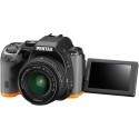 Pentax K-S2 + 18-50mm WR Kit, black/orange