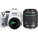 Pentax K-S2 + 18-50mm WR + 50-200mm WR Kit, white