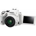 Pentax K-S2 + 18-50mm WR + 50-200mm WR Kit, white