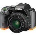 Pentax K-S2 + 18-50mm WR + 50-200mm WR Kit, must/oranž