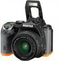 Pentax K-S2 + 18-50mm WR + 50-200mm WR Kit, black/orange