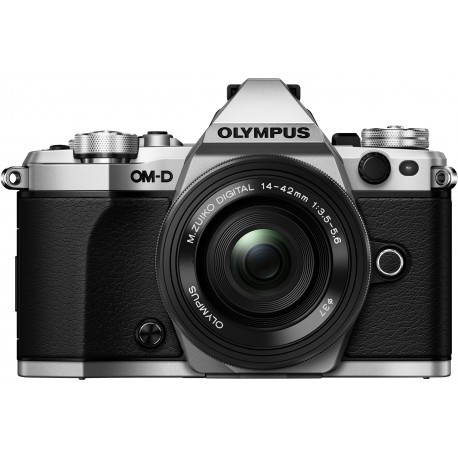 Olympus OM-D E-M5 Mark II + 14-42mm EZ Kit, silver