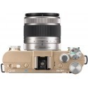 Pentax Q-S1 + 02 Standard Zoom Kit, champagne gold