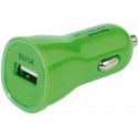 Vivanco auto vooluadapter USB 1000mA, roheline (35930)