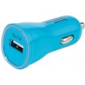 Vivanco car power adapter USB 1000mA, blue (35929)