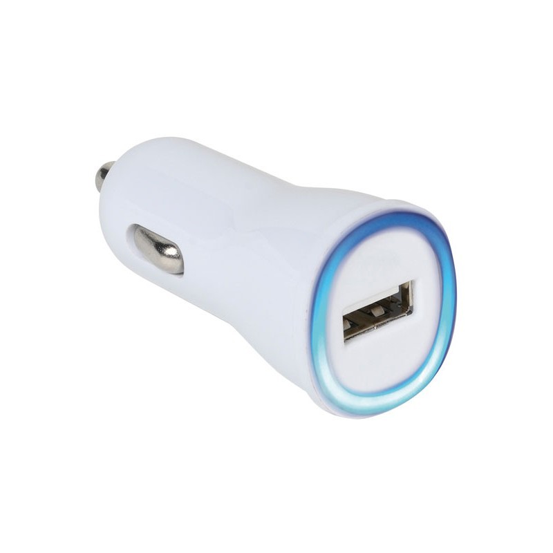 Vivanco car power adapter USB 1000mA, white (35928) - USB chargers ...